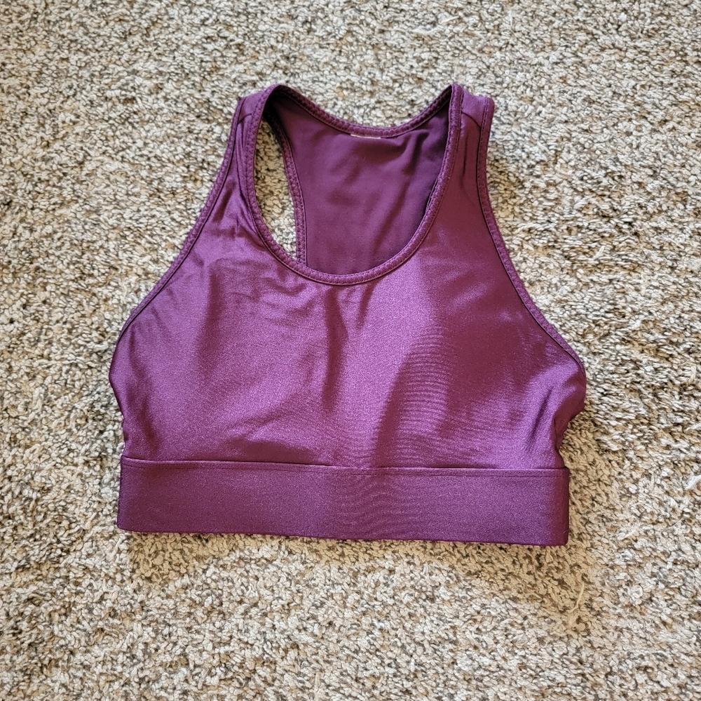 Fabletics Women's Sports Bra Maroon size S